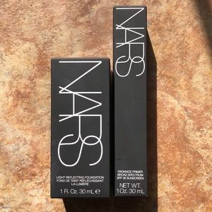 NEW! NARS Radiant Primer & Light Reflecting Foundation in Medium 2.5 1fl. Oz